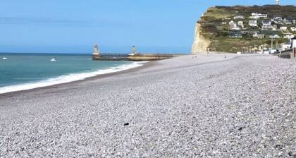Le "Nid Colas", cour au sud / vélos a dispo