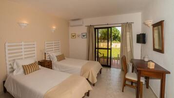 1 habitación y ropa de cama hipoalergénica