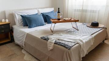 Vila | 3 quartos, lençóis italianos Frette, roupas de cama premium