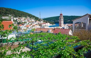Property grounds - Traditional stone house with awesome view located 50m from the sea (Pučišća)