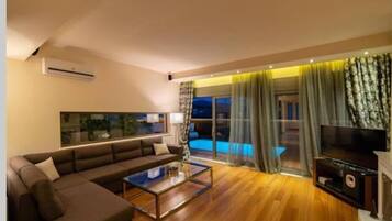 Vila clássica | Área de estar | Lareira