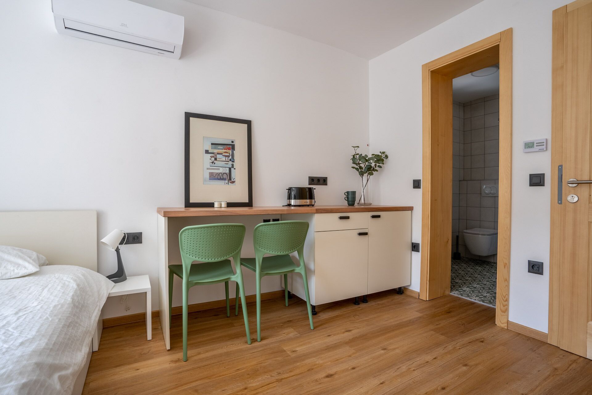 1 chambre, lit de bébé portatif, accès au Wi-Fi (inclus)