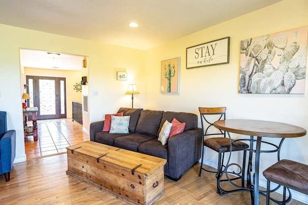 Comfortable sofa and modern decors