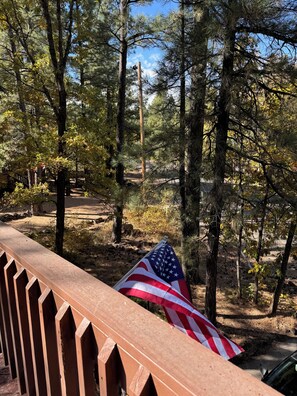 Property grounds - Modern Mountain Chalet Backing the National Forest/ AC / Pet Friendly  (Munds Park)