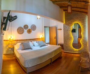 Premium Double or Twin Room | Minibar, free WiFi, bed sheets - Hotel Campestre La Aldea (Montenegro)