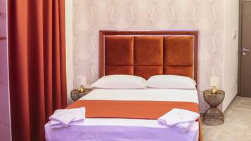 Quarto superior | 1 quarto, lençóis italianos Frette, roupas de cama premium