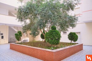 Façana frontal de l'allotjament