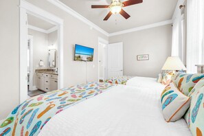 4 chambres, fer et planche à repasser, Wi-Fi gratuit, draps fournis