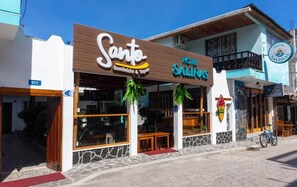 Façade de l’hébergement