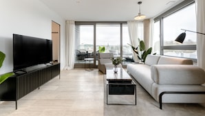 Apartment | Living area - Pristine 2BR Apt in Ville Haute District (Luxembourg City)