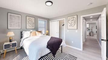 3 多间卧室、WiFi、床单