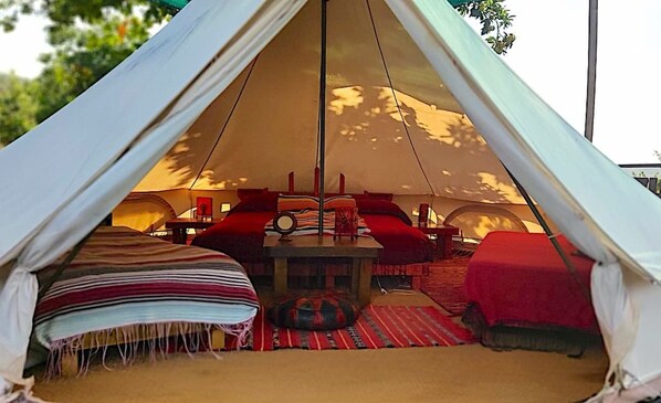 1 bedroom, desk, travel crib, free WiFi