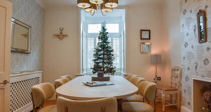 Harbour House is a lovingly refurbished and centrally located beautiful three storey house, sleeping 9 guests, with private parking.