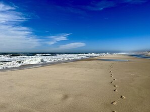Sun-loungers, beach towels