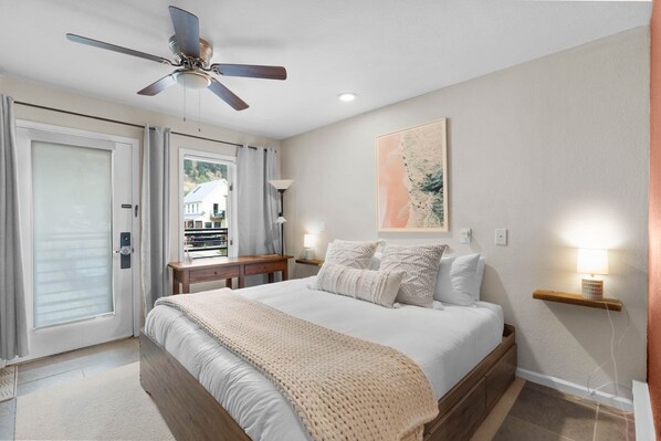 1 chambre, accès au Wi-Fi (inclus), literie fournie
