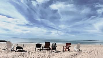 Vlak bij het strand