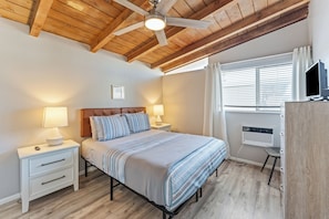 1 bedroom, iron/ironing board, travel crib, free WiFi