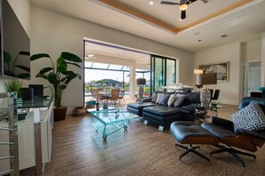 Área de sala de estar