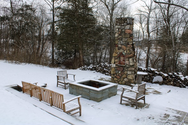 Enceinte de l’hébergement