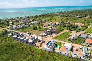 Aerial view - Pousada Praia do Patacho (Porto de Pedras)