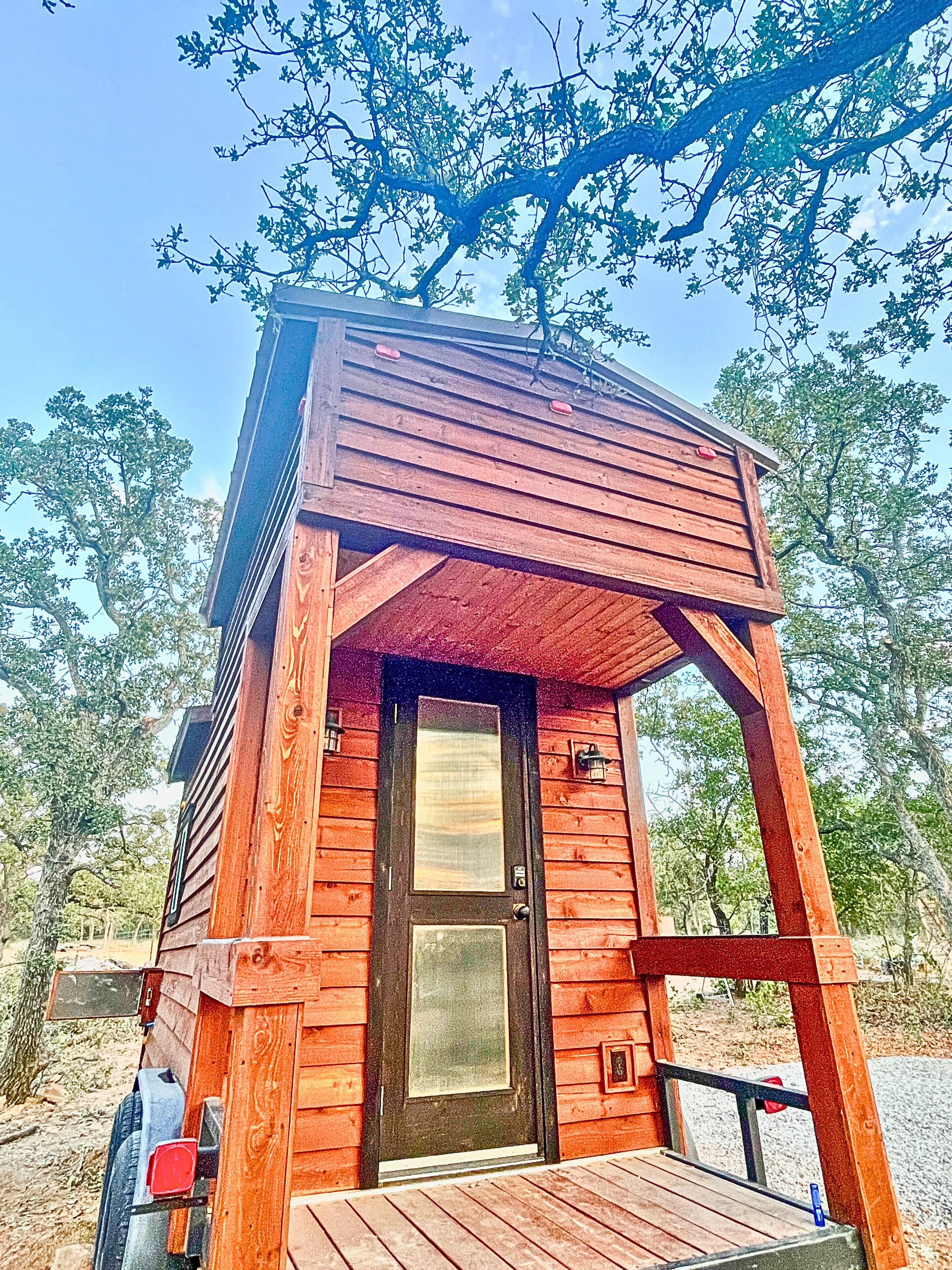 Front View of Love Byrd Tiny Home