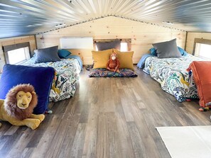 2 habitaciones y ropa de cama 