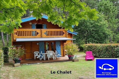 Chalet 4/6 P à BIAS Totally air-conditioned VE 7 KW charger, Wifi, Swimming pool, Balneotherapy