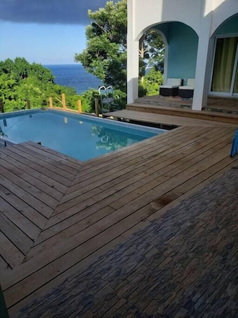 Pool. Ahh! (Pool/Ocean View Room w/ Private Bath)
