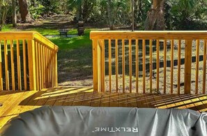 Baignoire à remous extérieure