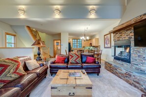 Townhome, 3 Bedrooms | Living area - Aspen Ridge 7 3 Bedroom Townhouse by Alpine Lodging Telluride (Telluride)