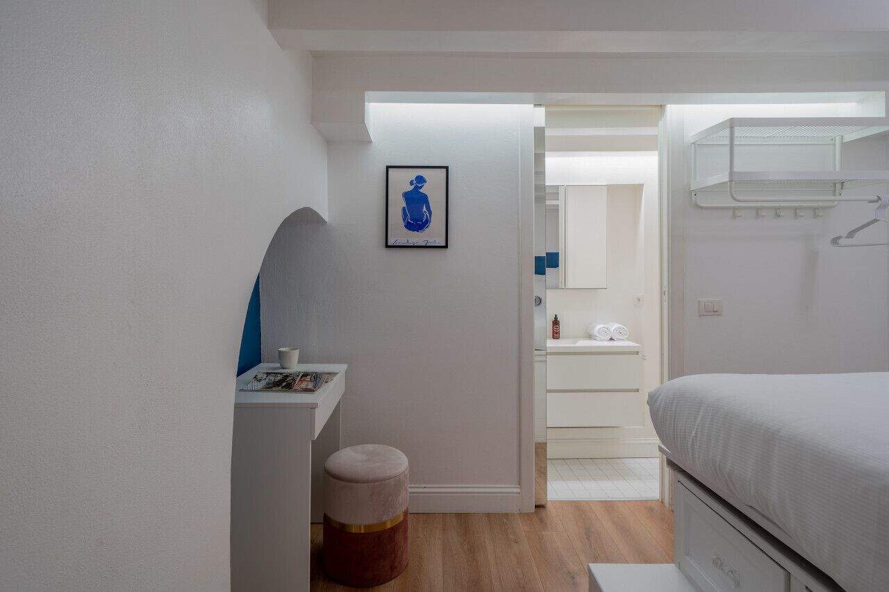 1 chambre, bureau, Wi-Fi, draps fournis