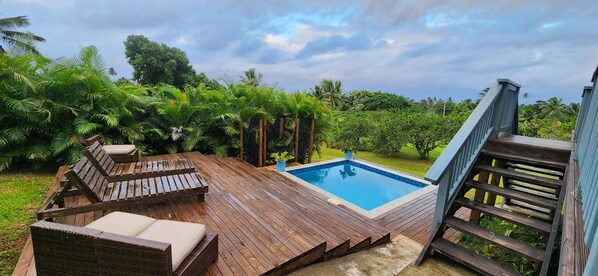 Alberca al aire libre 