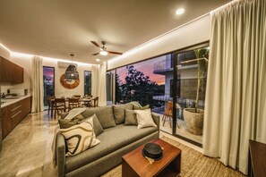 TV - Giada-Towers 213B · Complete 2BR Pool Gym Sauna WIFI | Close to Town (Tulum)