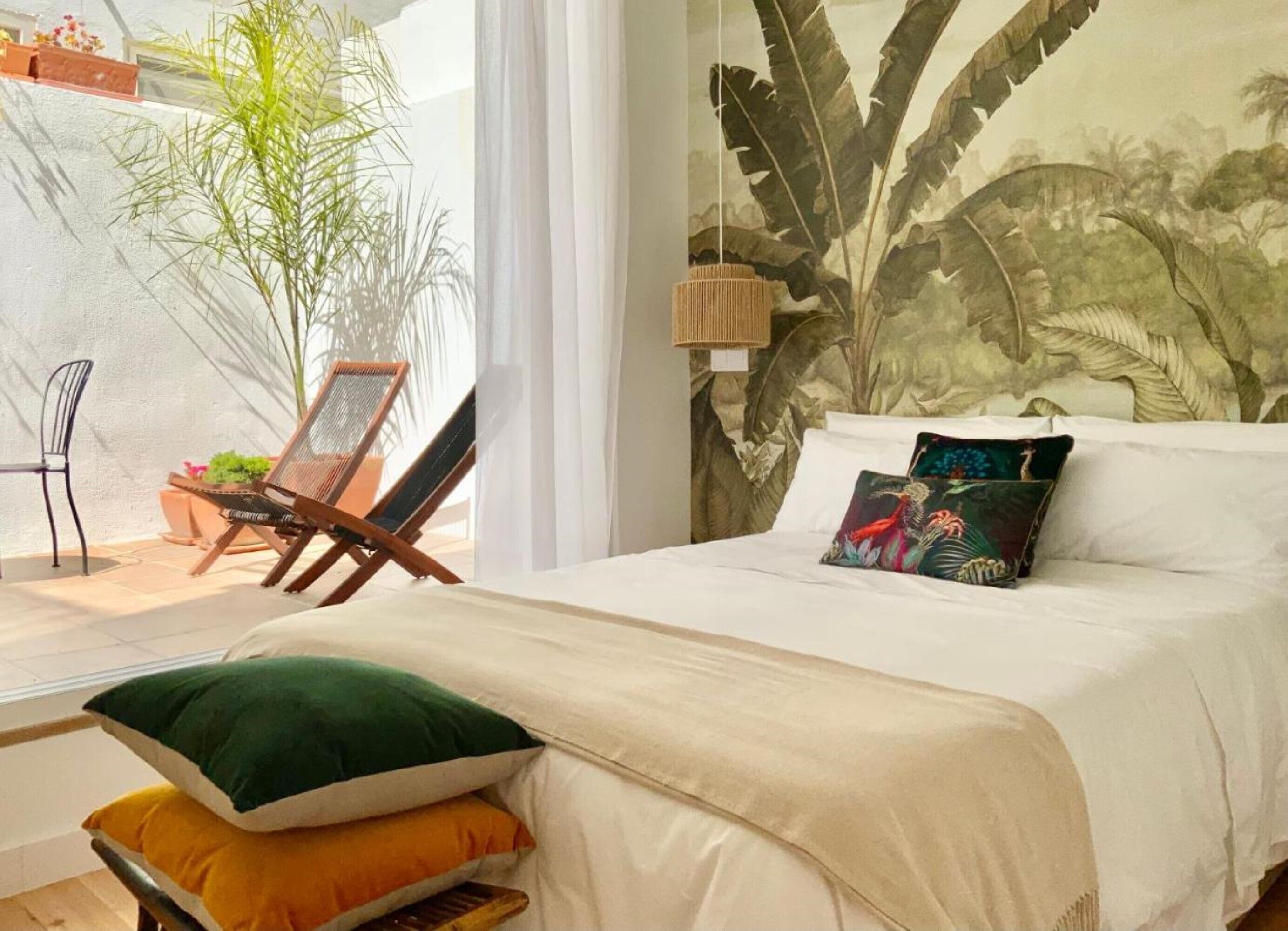 1 室のベッドルーム、旅行用ベビーベッド、WiFi (無料)、ベッドシーツ