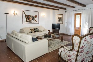 Télévision, cheminée