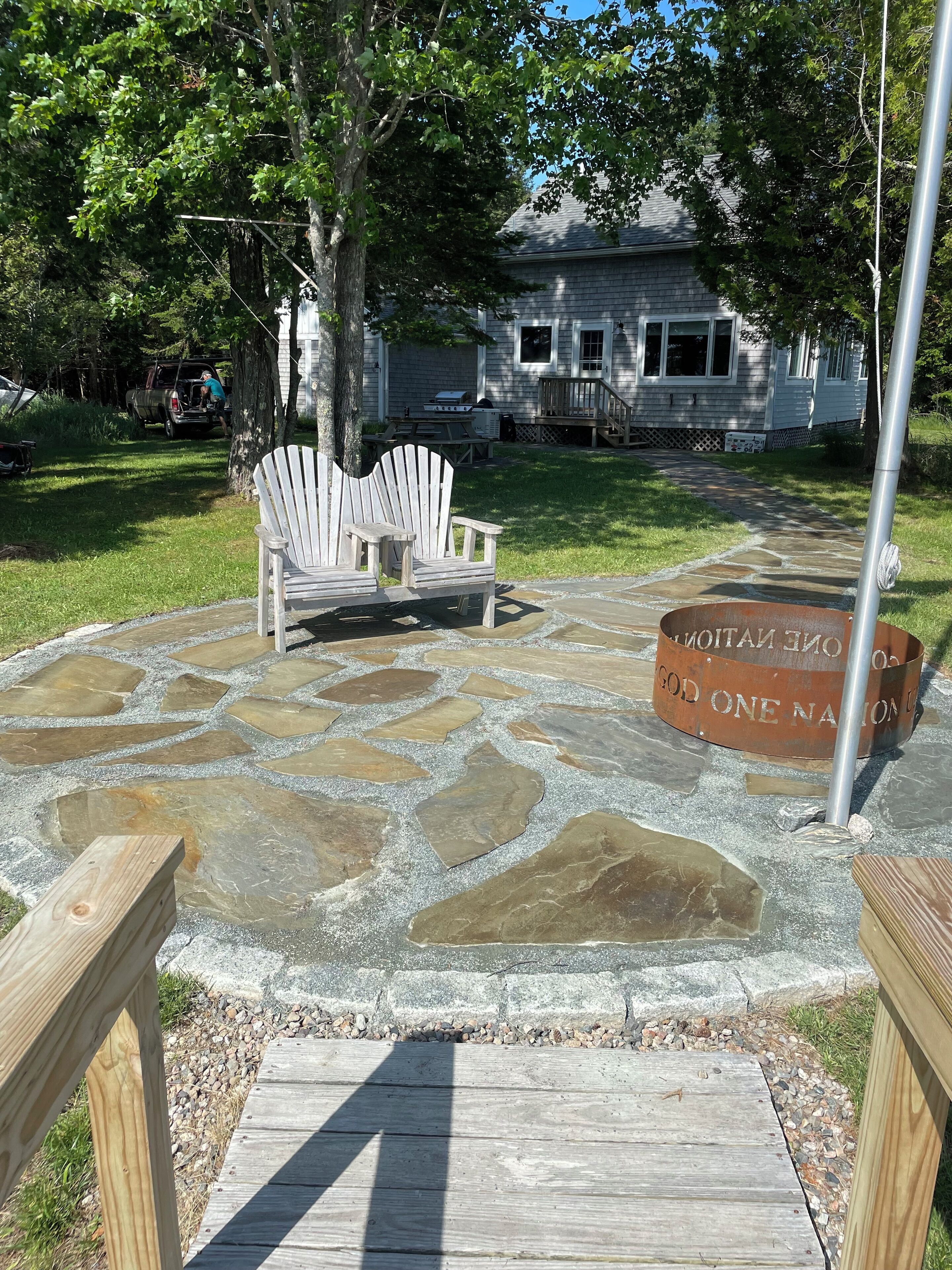 Enceinte de l’hébergement