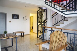 Front of property – evening/night