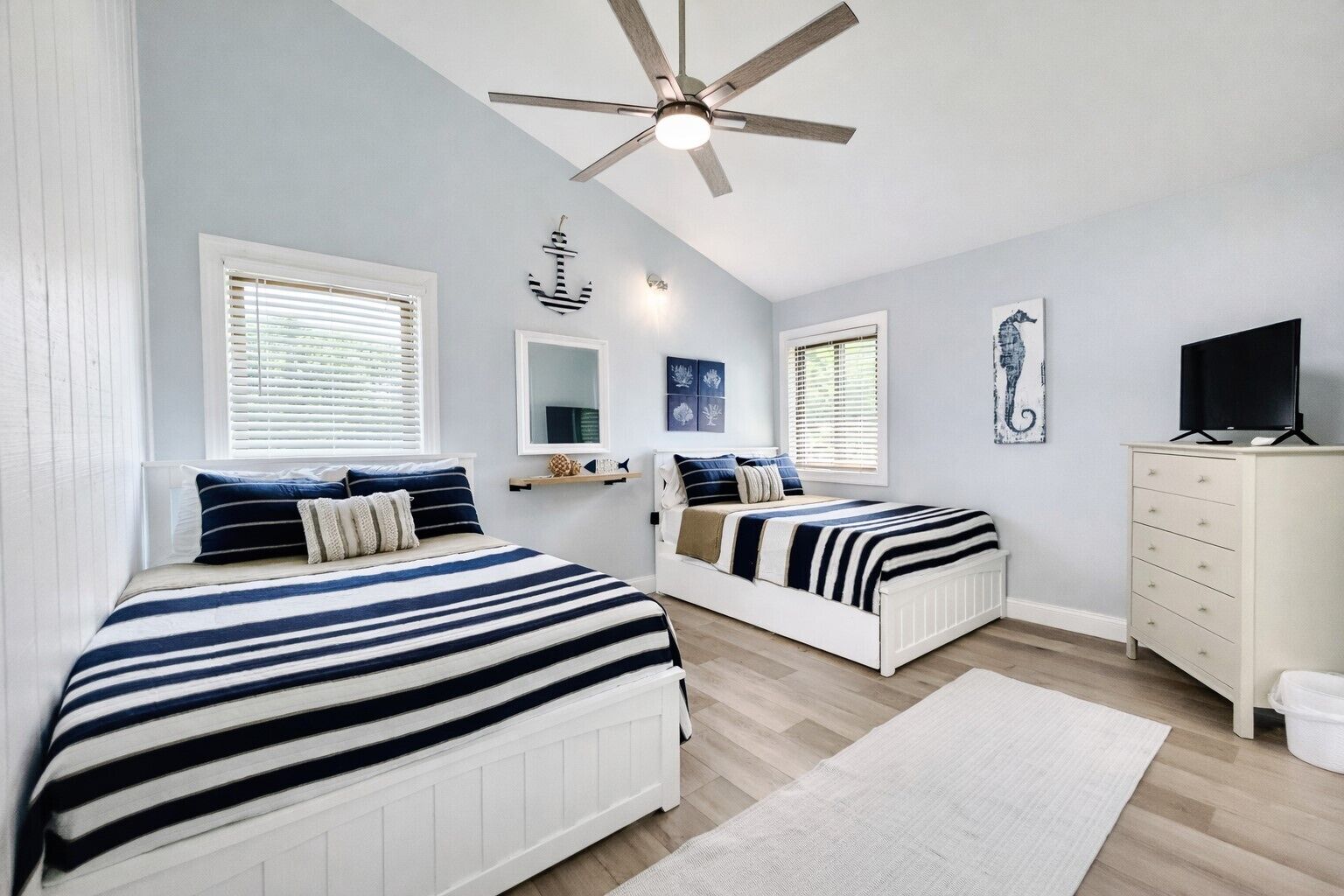 3 bedrooms, iron/ironing board, travel cot, free WiFi