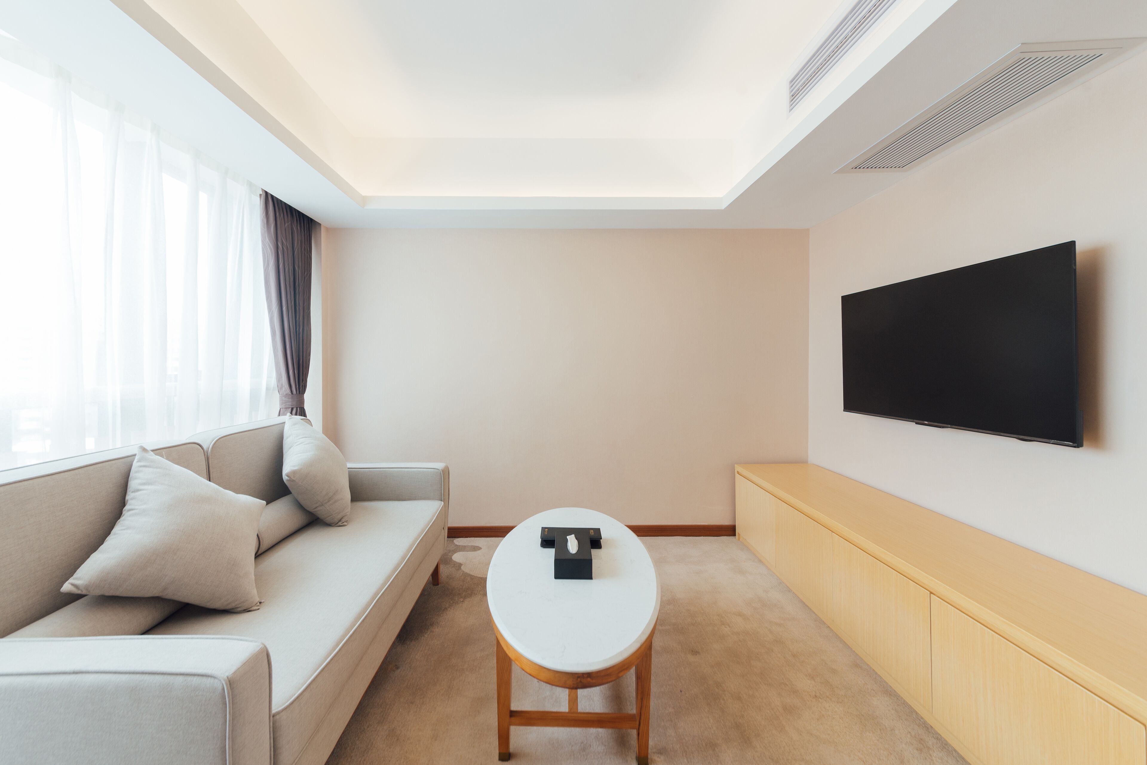 Comfort Suite, 1 Bedroom | Minibar, desk, laptop workspace, blackout curtains