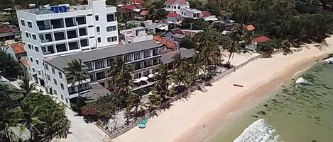 Façade de l’hébergement