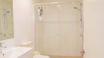 Shower, hair dryer