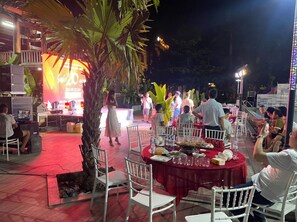 Façana frontal de l'allotjament
