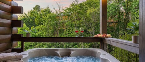 Bain à remous extérieur
