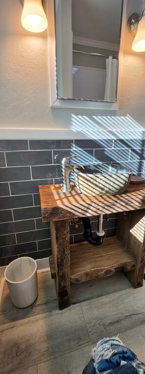 Towels, soap