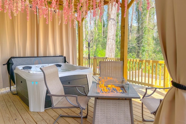 Baignoire à remous extérieure