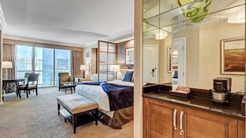 1 soverom, safe på rommet, strykejern/-brett og wi-fi (inkludert)