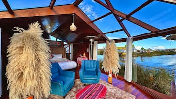 Deluxe-huone | Oleskelualue