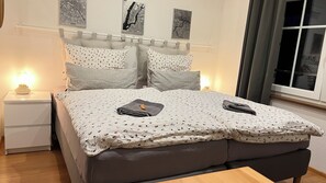 1 Schlafzimmer, kostenloses WLAN, Bettwäsche