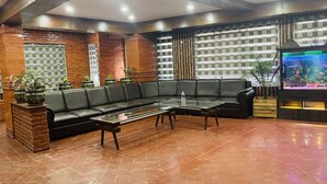 Lobby sitting area - Hotel Lotus Grand (Kathmandu)