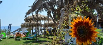 Silver Cape Raches next to kite surf club